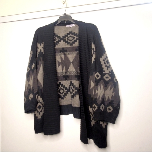 Tribal Chunky Jacket Cardigan (Unisex) - Picture 3 of 3